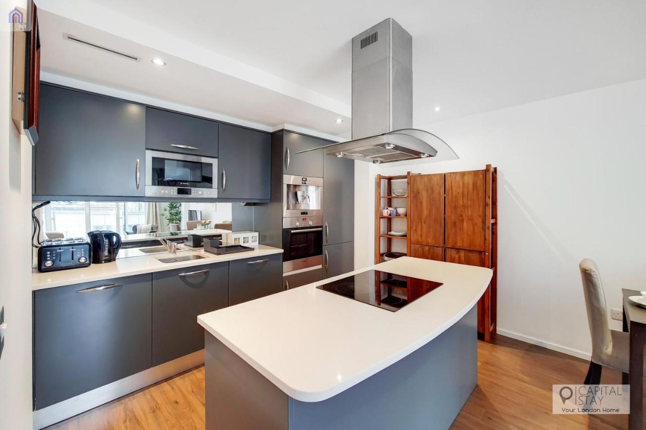 Fully Serviced Two Bed Apartment By Excel & O2 London Bagian luar foto