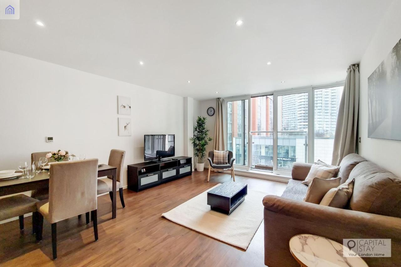 Fully Serviced Two Bed Apartment By Excel & O2 London Bagian luar foto
