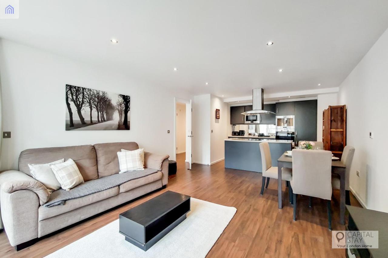 Fully Serviced Two Bed Apartment By Excel & O2 London Bagian luar foto