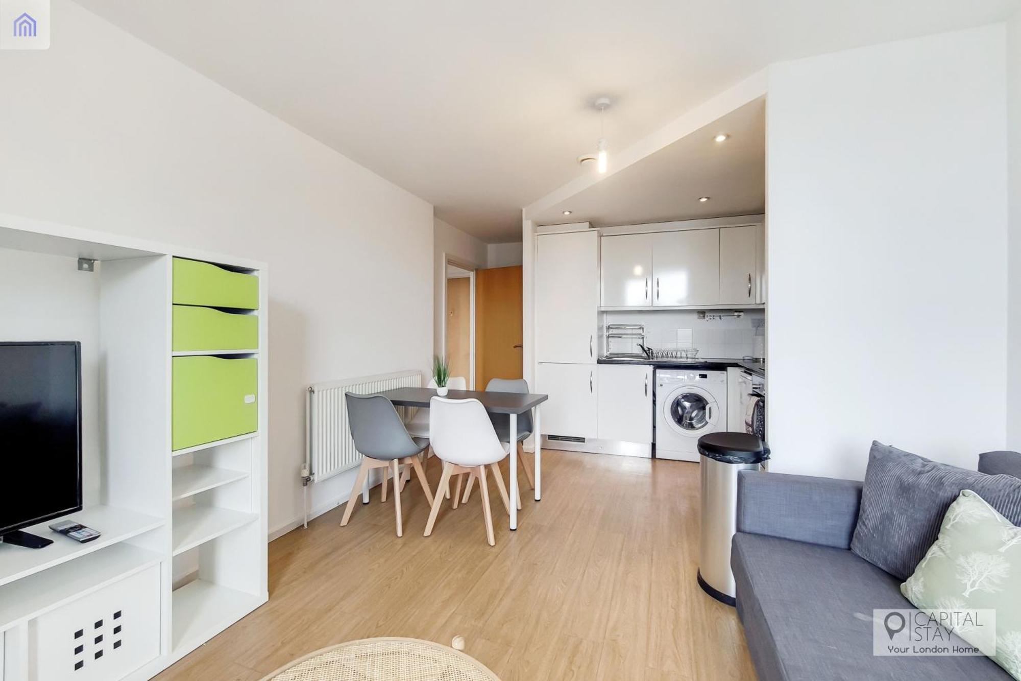 Fully Serviced Two Bed Apartment By Excel & O2 London Bagian luar foto