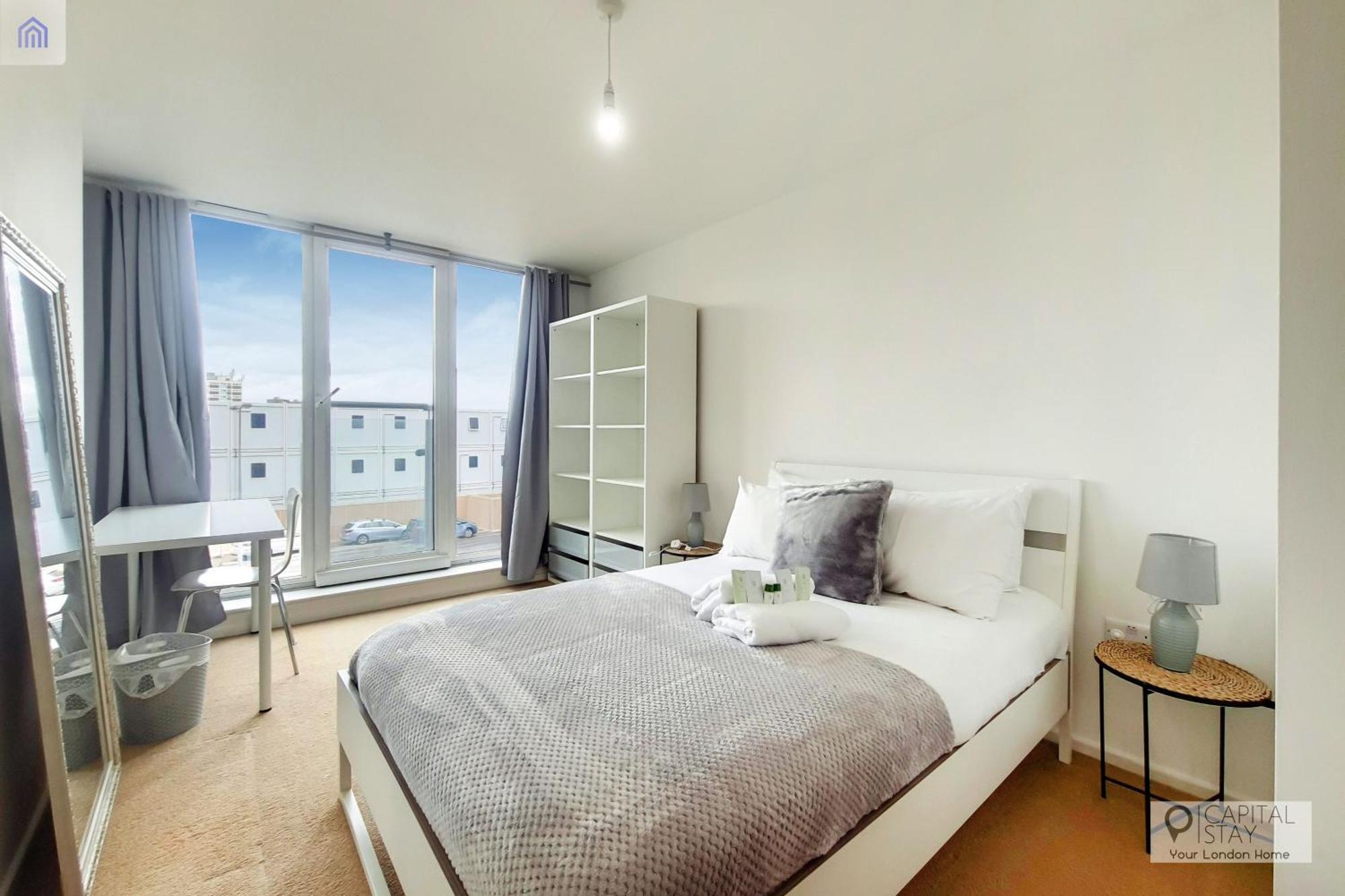 Fully Serviced Two Bed Apartment By Excel & O2 London Bagian luar foto